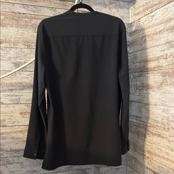 Ministry Black Button-Up Blouse XL - Picture 4 of 4